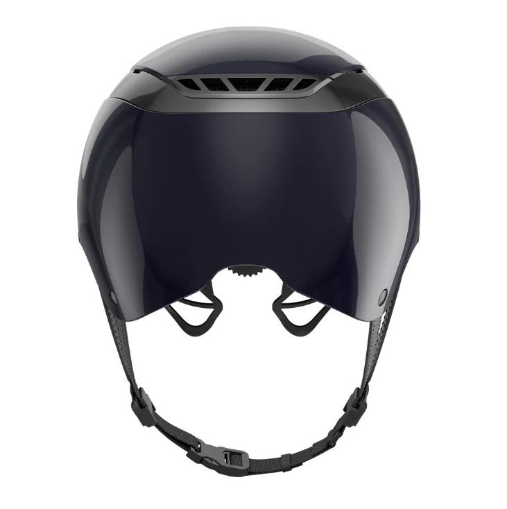 Abus X Pikeur Airluxe Chrome Riding Helmet - Short Visor