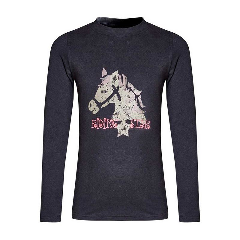 Little Rider Riding Star Long Sleeve Top