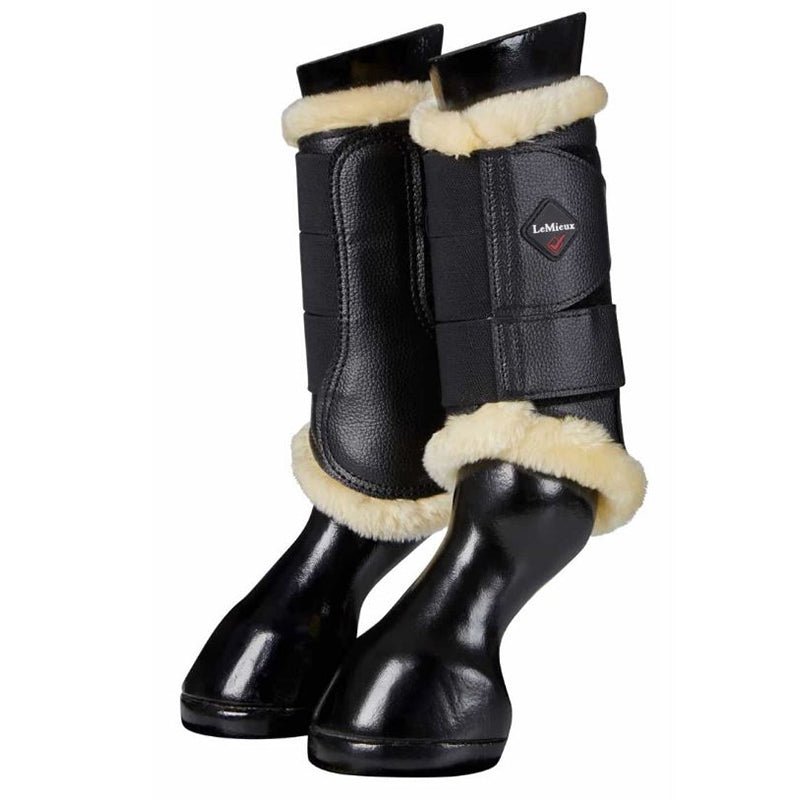 LeMieux Fleece Brushing Boots