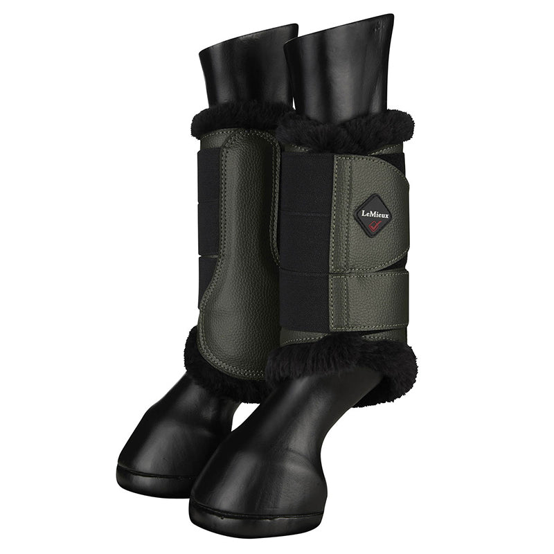 LeMieux Fleece Brushing Boots