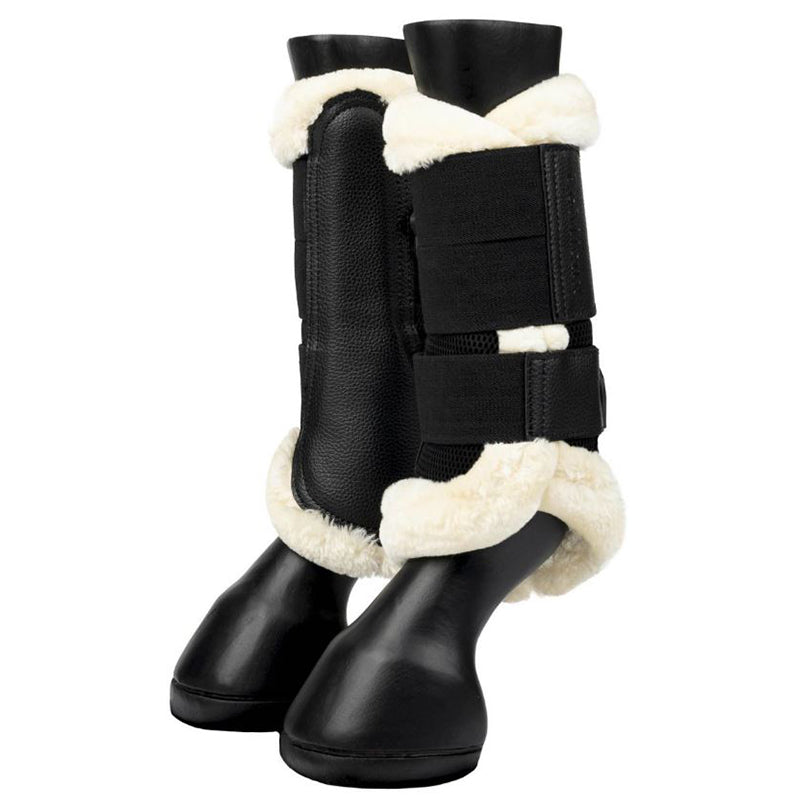 LeMieux Fleece Edge Mesh Brushing Boot