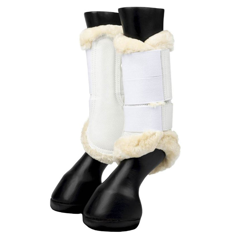 LeMieux Fleece Edge Mesh Brushing Boot