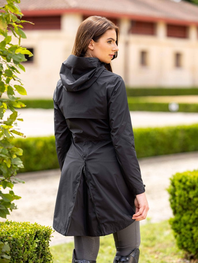 LeMieux Grace Long Rain Jacket Black