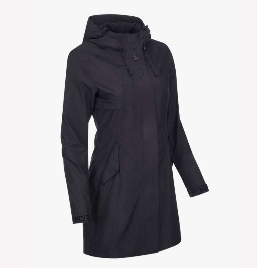 LeMieux Grace Long Rain Jacket Black