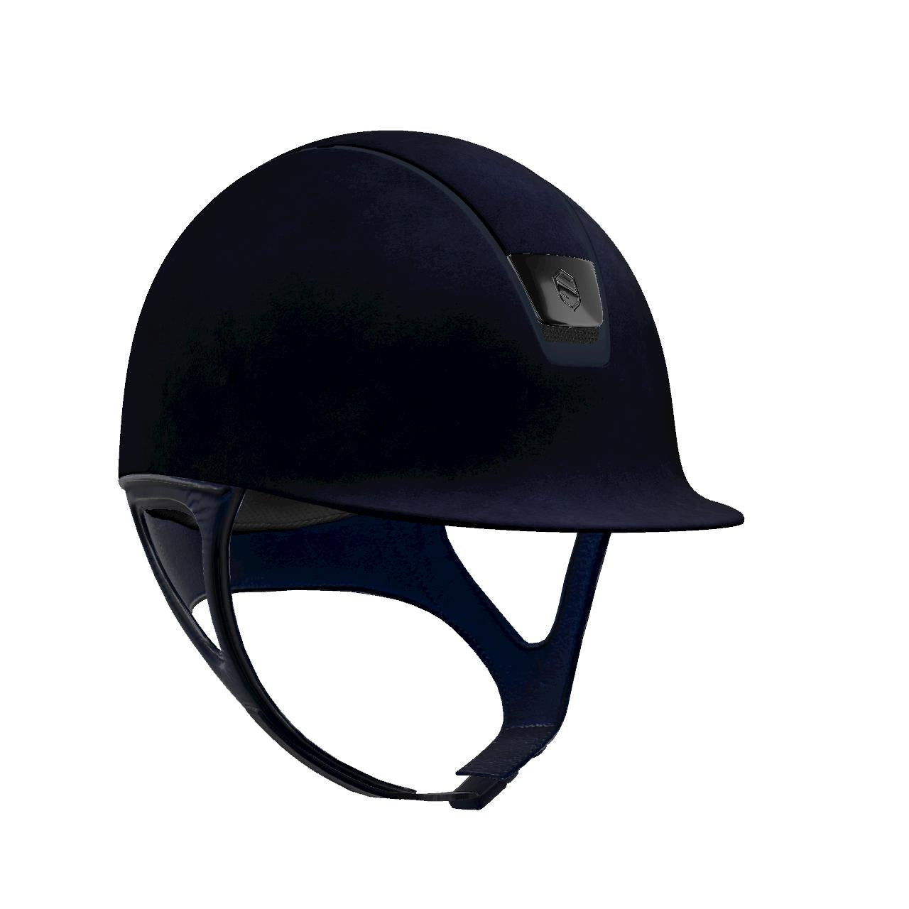 Samshield Classic - Alacantara Navy/Navy/Chrome - Large
