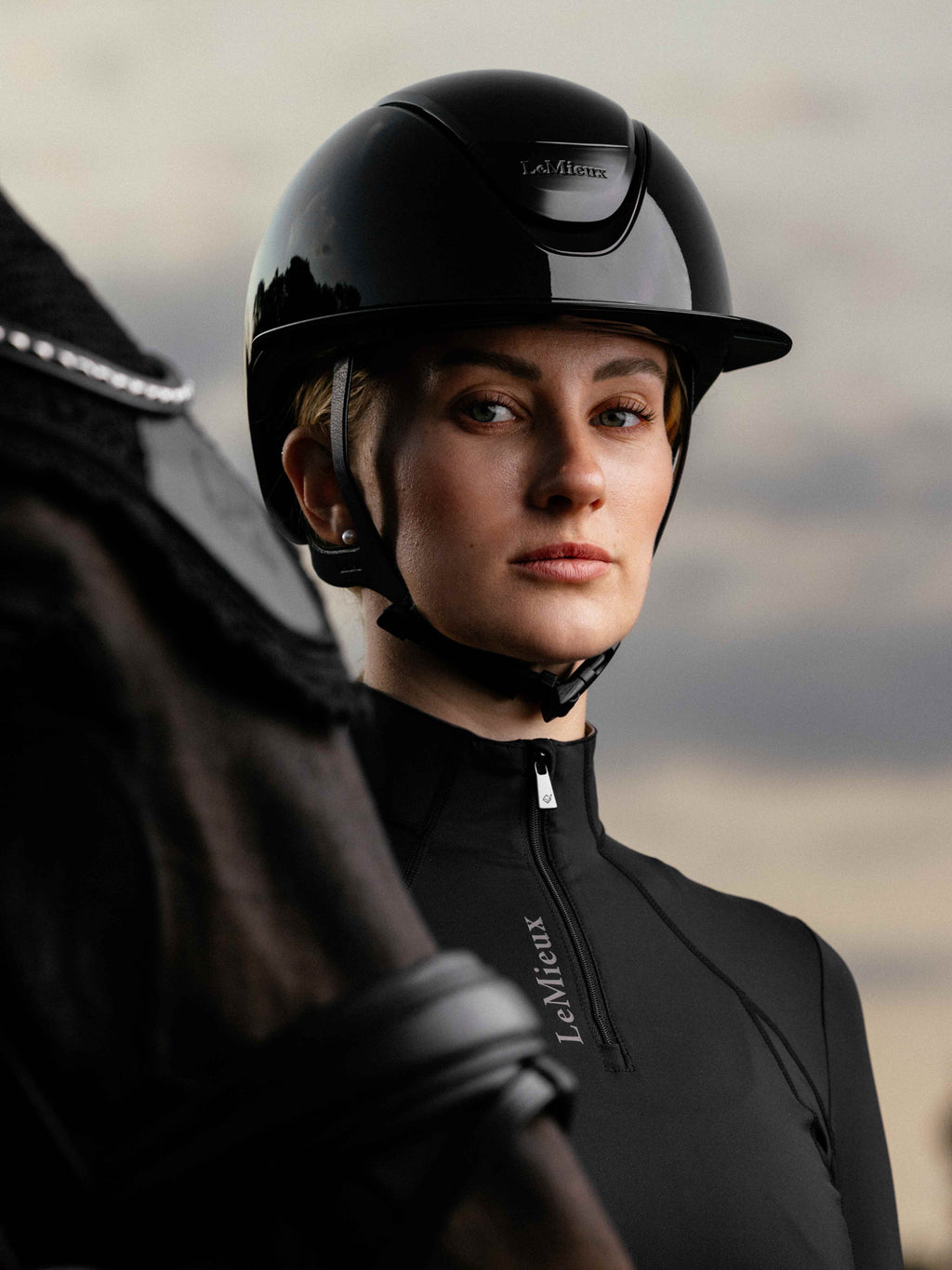 LeMieux Verv Competition Helmet - Gloss