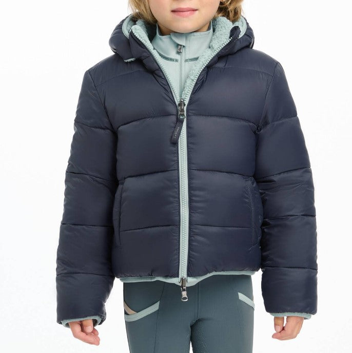 LeMieux Mini Megan Reversible Puffer - Navy