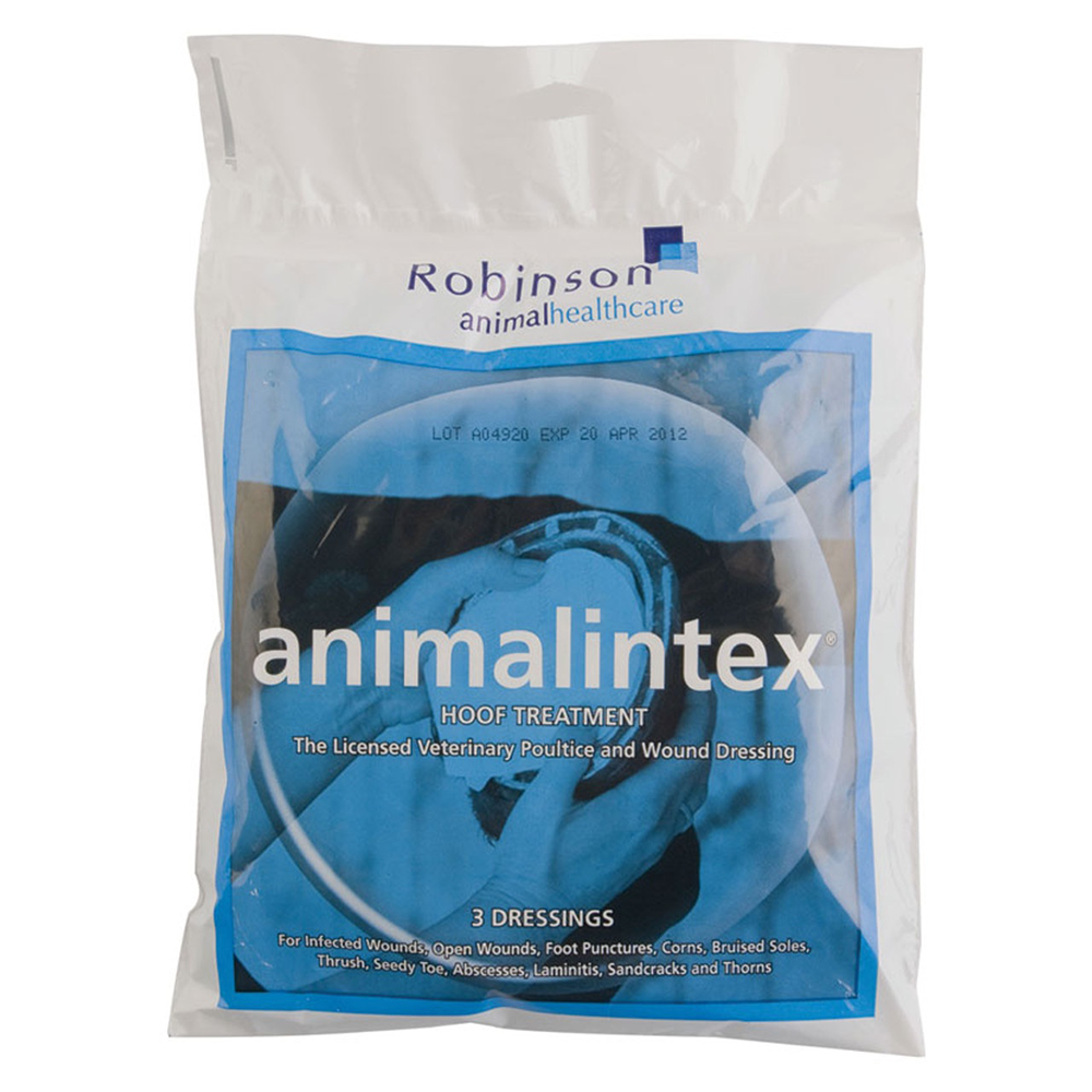 Robinson Animalintex Hoof Treatment Poultice Dressing