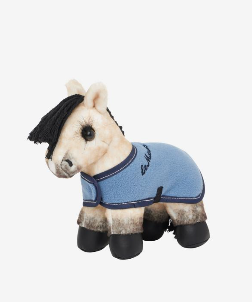 LeMieux Tiny Pony Plush Toy - Soft & Adorable Pony with Branded Fleece Rug, 22cm