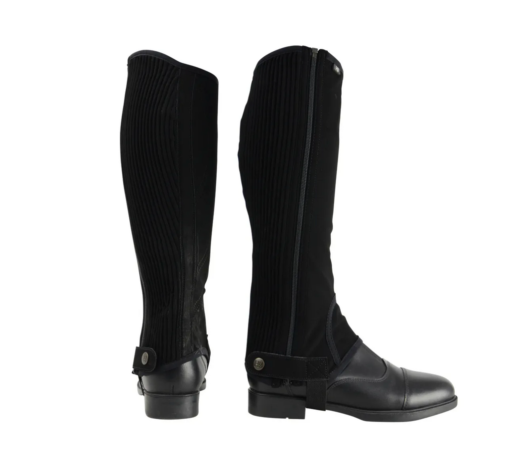 HY Equestrian Adult's Synthetic Nubuck Chaps