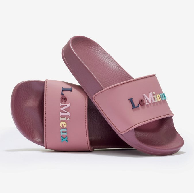 LeMieux Young Rider Sliders Blossom