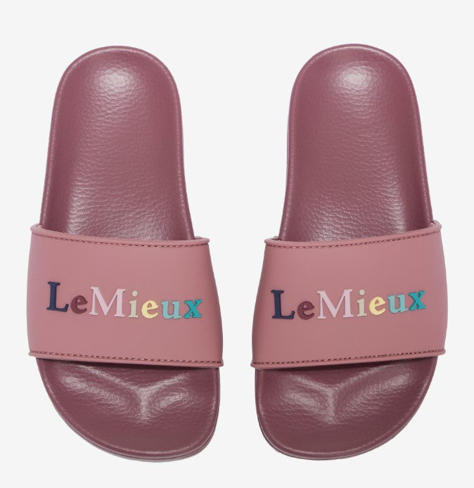 LeMieux Young Rider Sliders Blossom