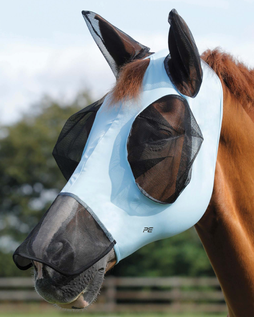 Premier Equine Comfort Tech Xtra Lycra Fly Mask