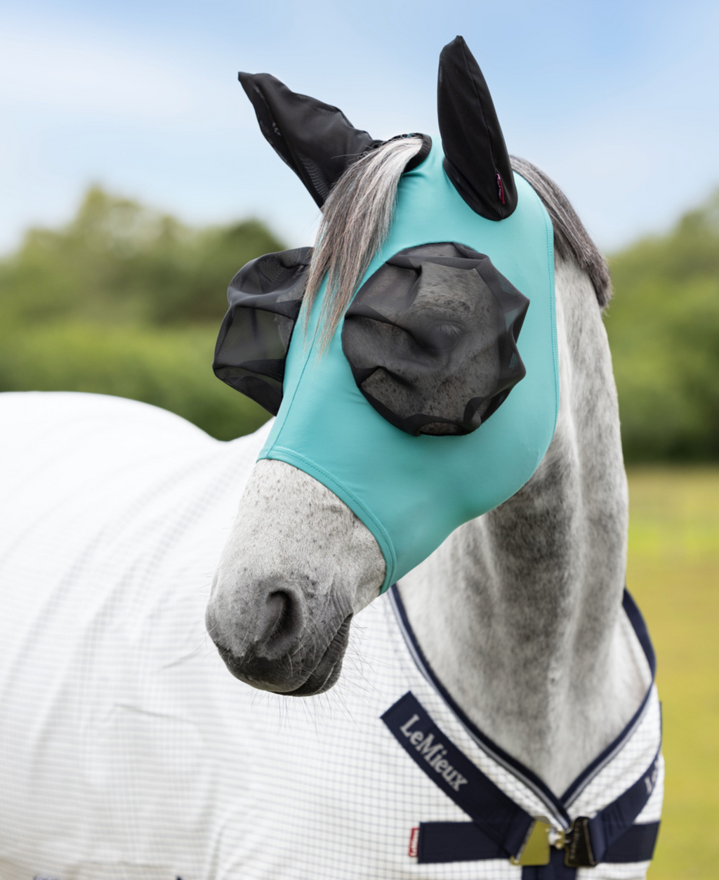 LeMieux Bug Relief Lycra Half Mask