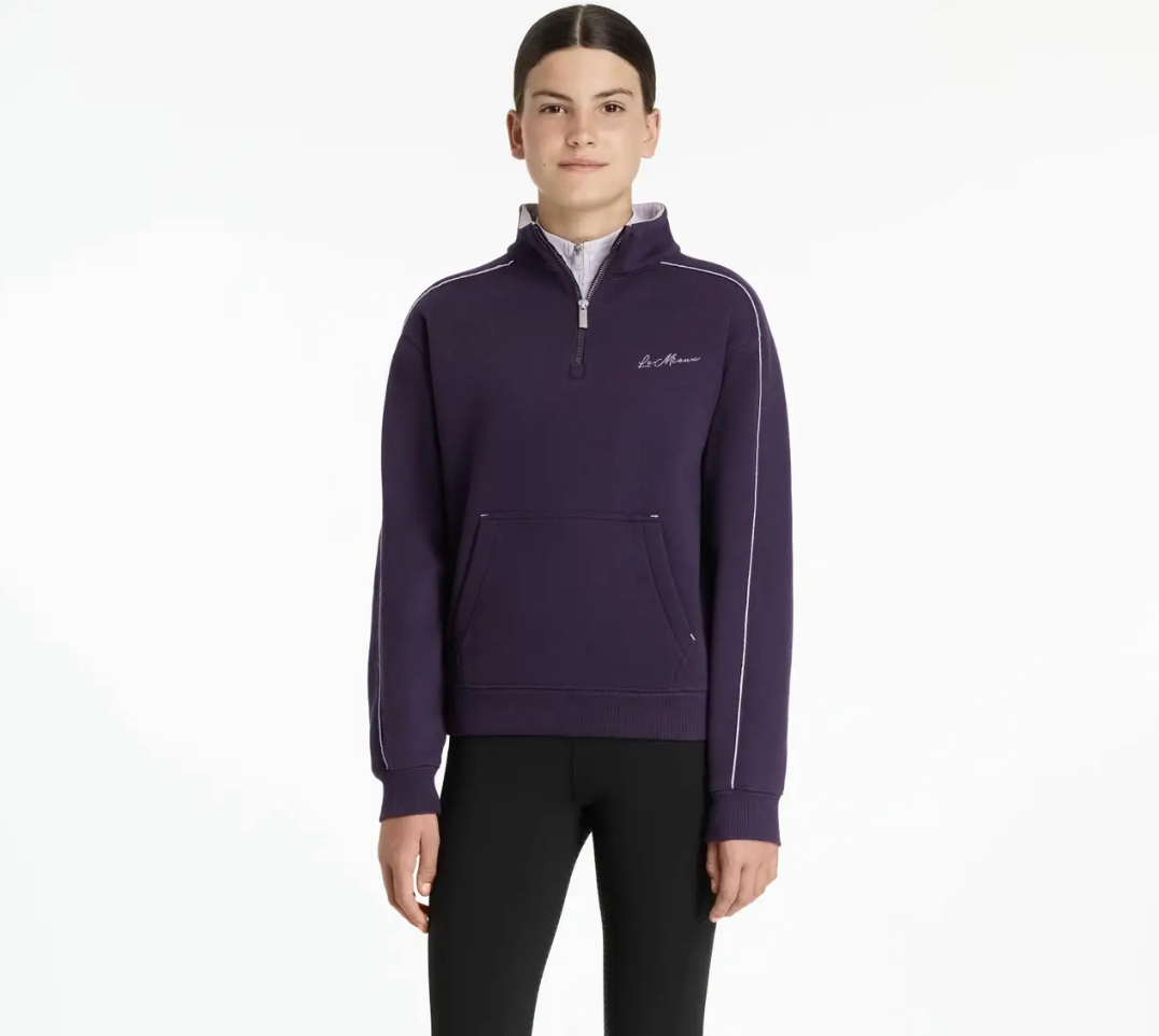 LeMieux Young Rider Kate Quarter Zip Sweat - AW25