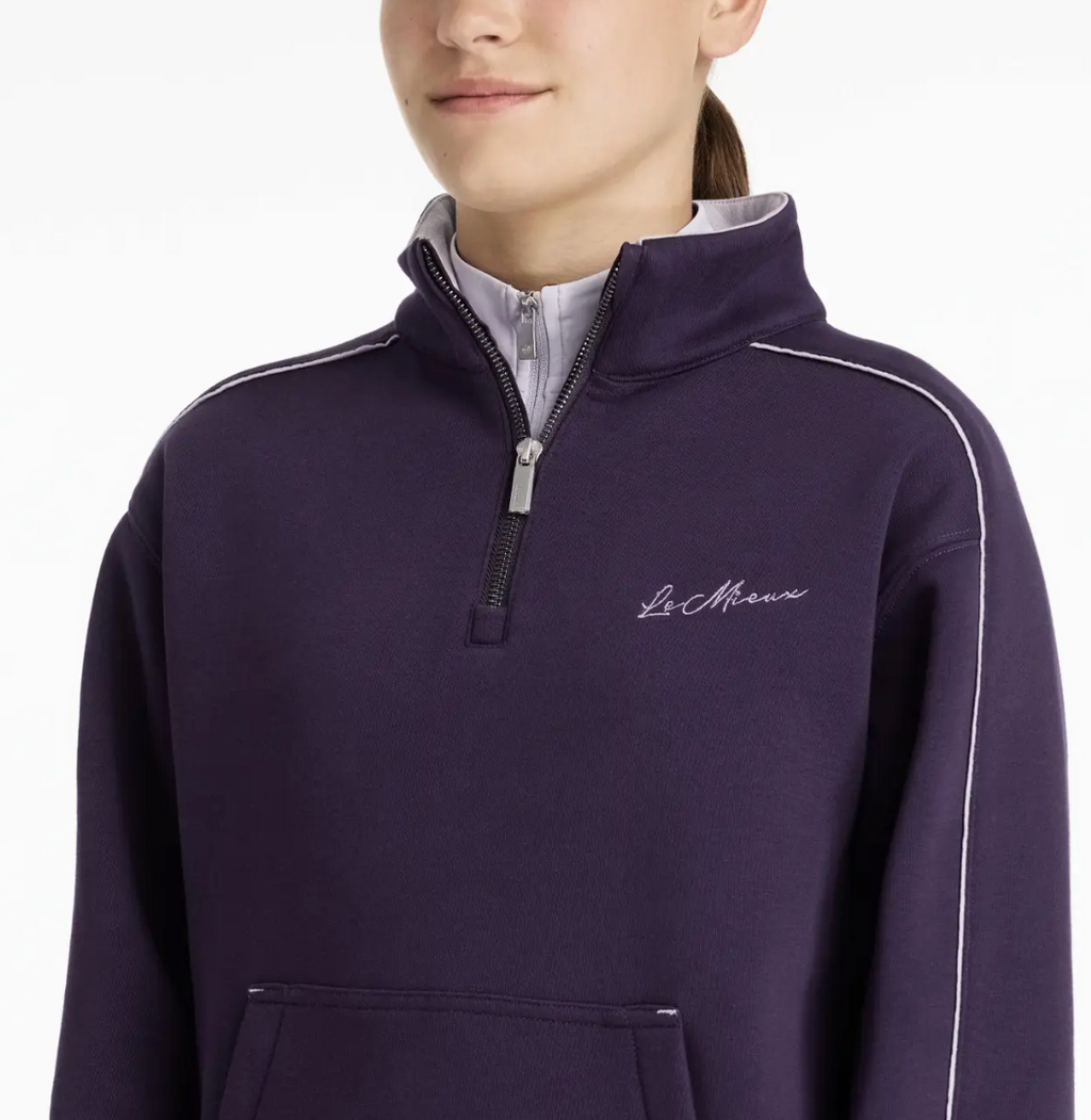LeMieux Young Rider Kate Quarter Zip Sweat - AW25