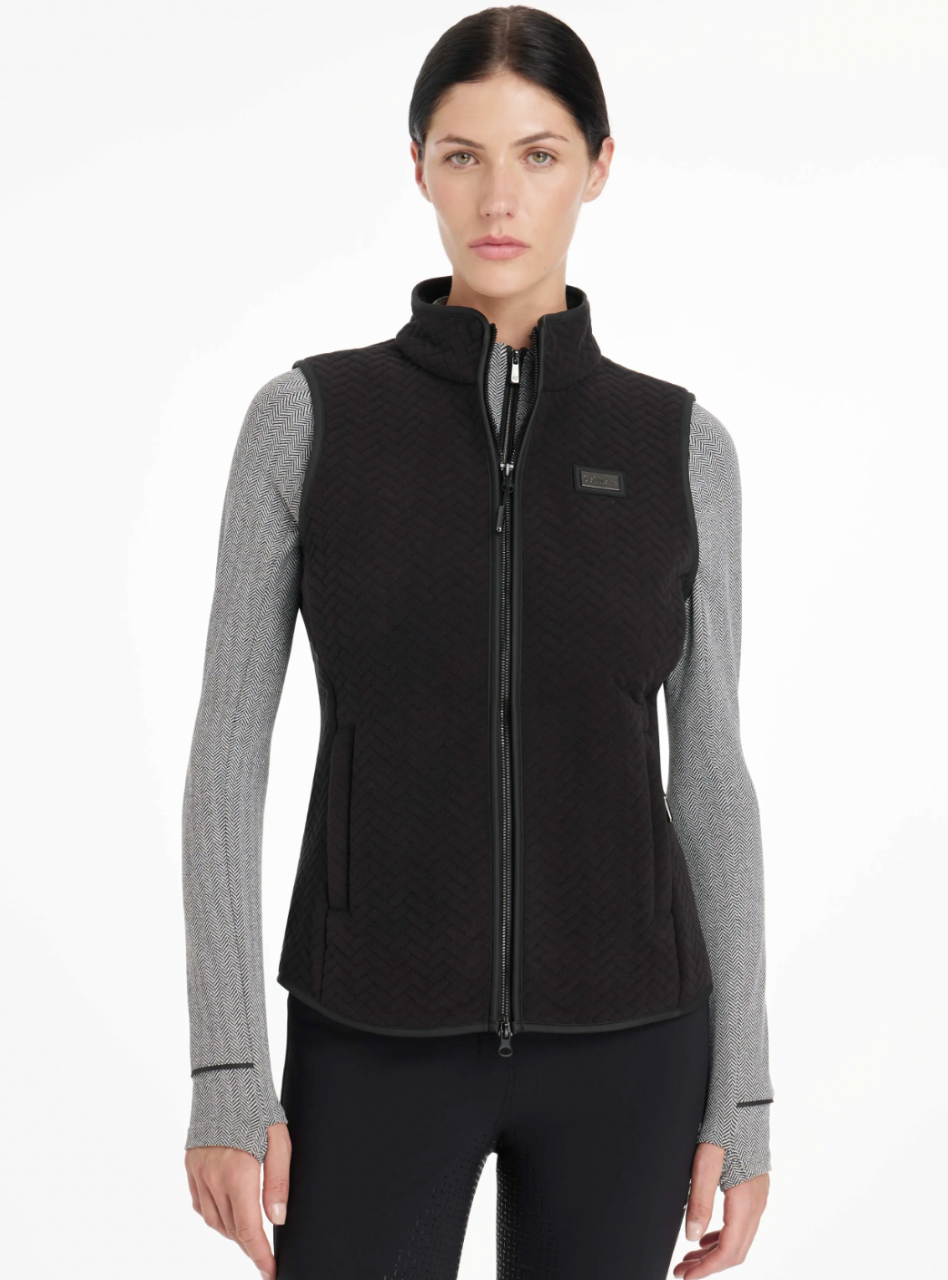 LeMieux - Aspen Herringbone Fleece Gilet