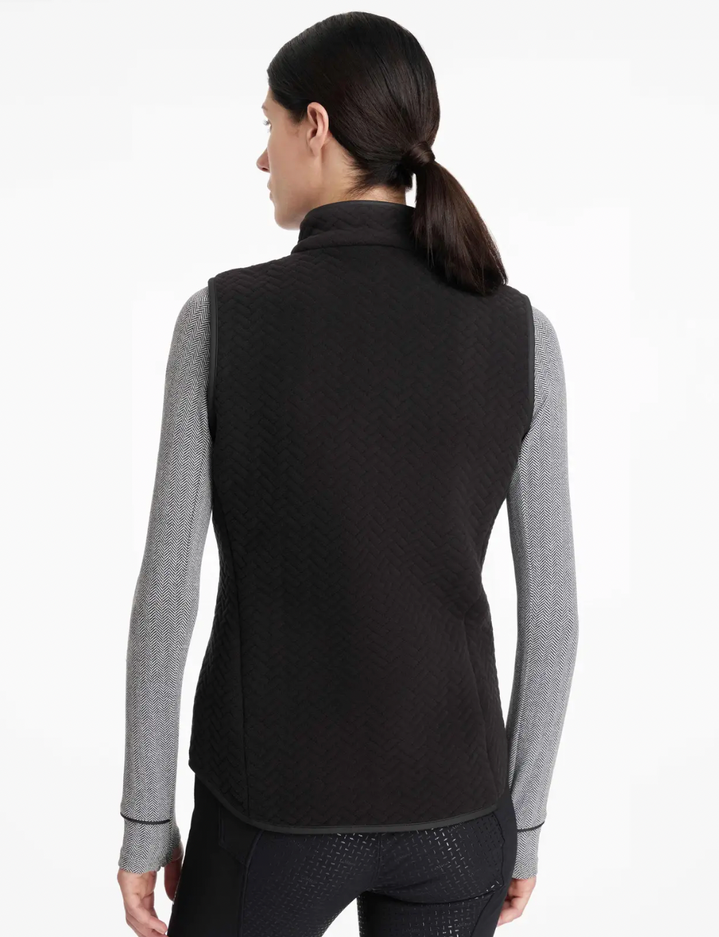 LeMieux - Aspen Herringbone Fleece Gilet