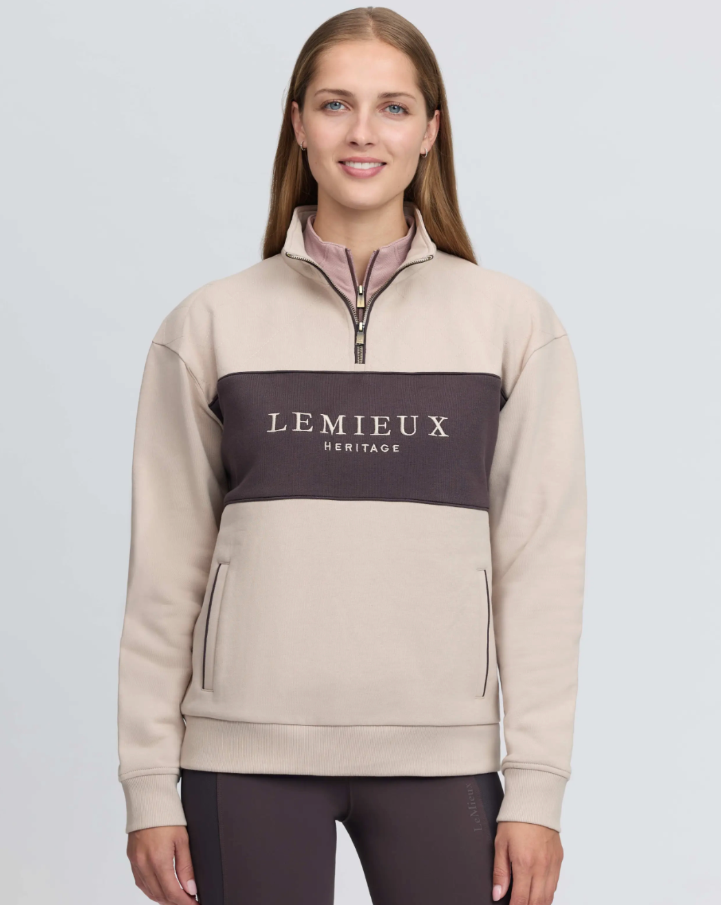 LeMieux - Heritage Quarter Zip Sweat AW26