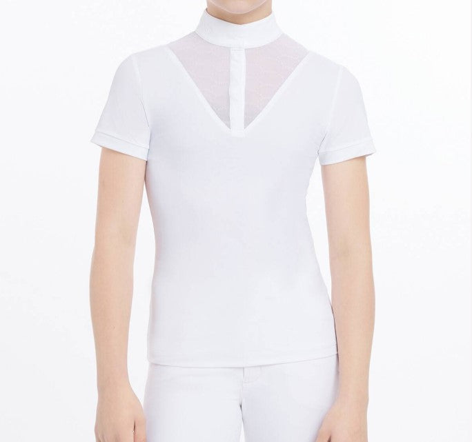 Young Rider Eva Short Sleeve Show Shirt