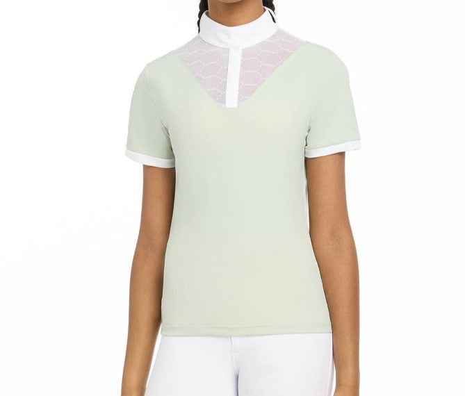 Young Rider Eva Short Sleeve Show Shirt